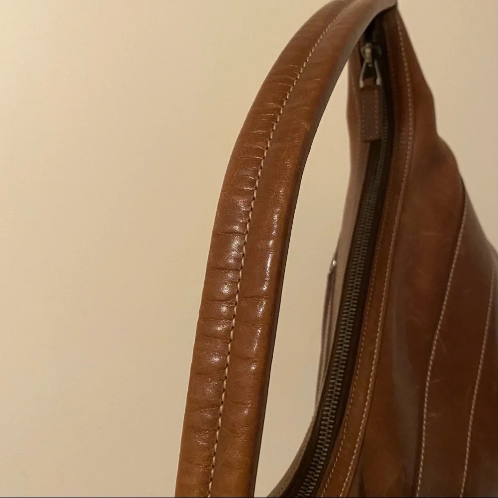 Vintage Gucci Small Leather Hobo Hand Bag Purse